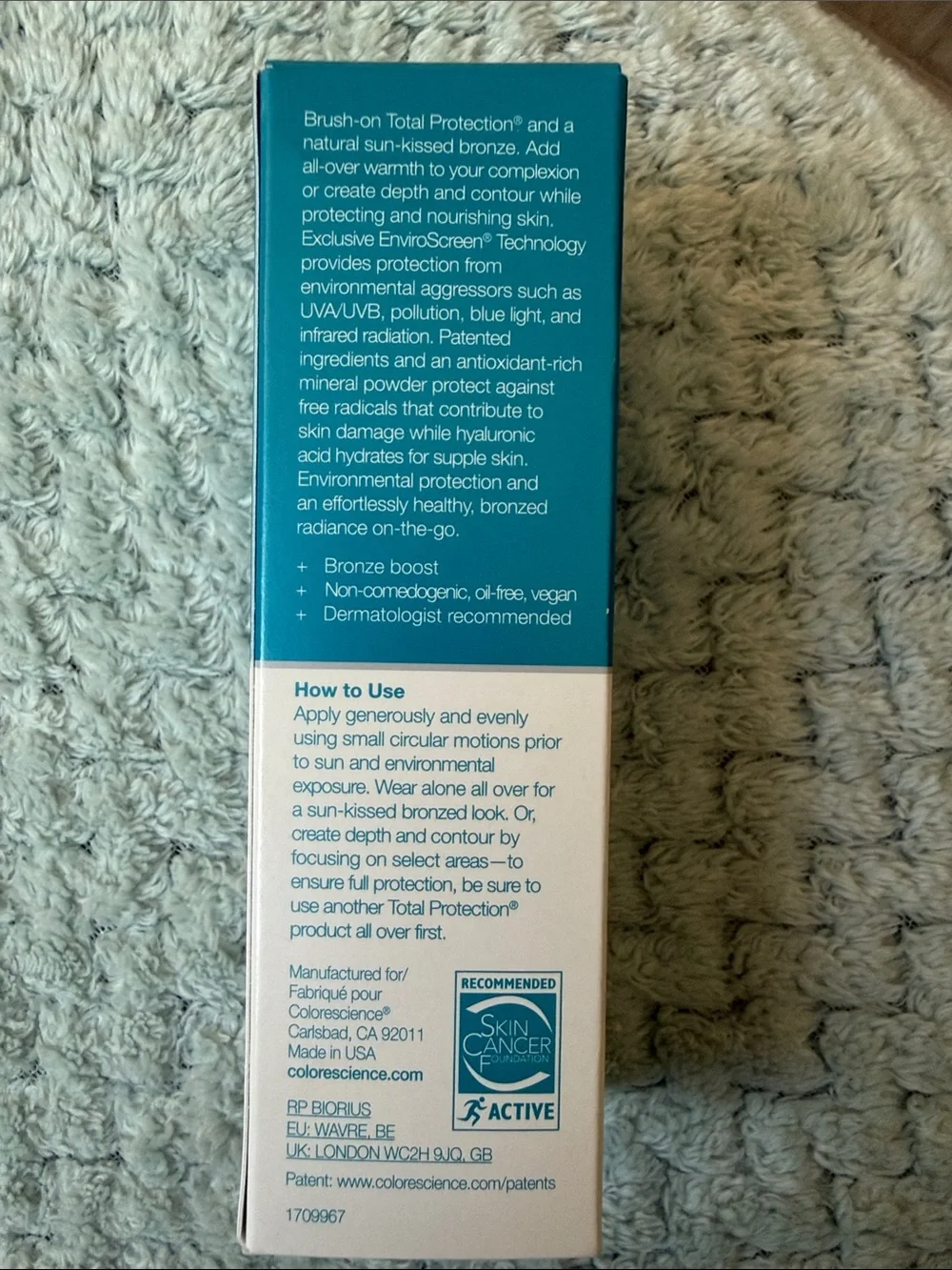 Colorescience Sunforgettable Brush-On Bronze SPF 50 Sunscreen